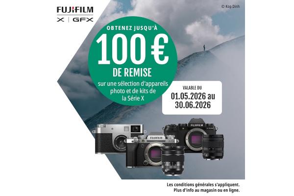 Cashback sur une sélection de produits Série X